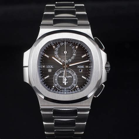 Patek Philippe Nautilus Chronograph Automatic Black .